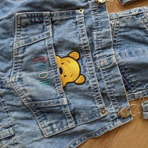 Vintage Winnie The Pooh Overall Shorts - Disney